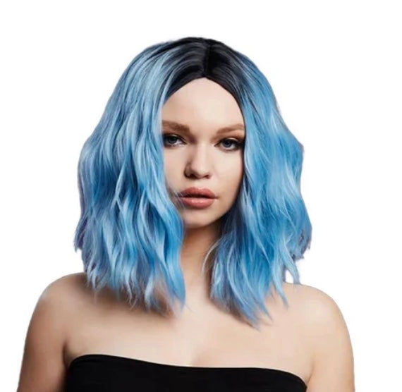 Fever Cara Wig, Two Toned Blend, Baby Blue